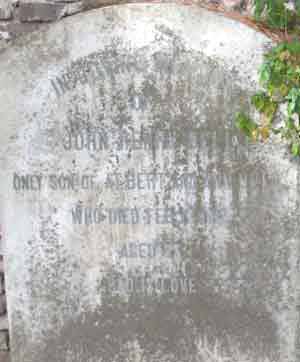 Lápida a John Henry Bell